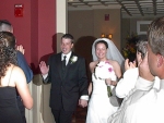 Enter the bride & groom