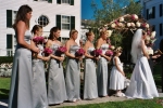 Julie and her bridal party